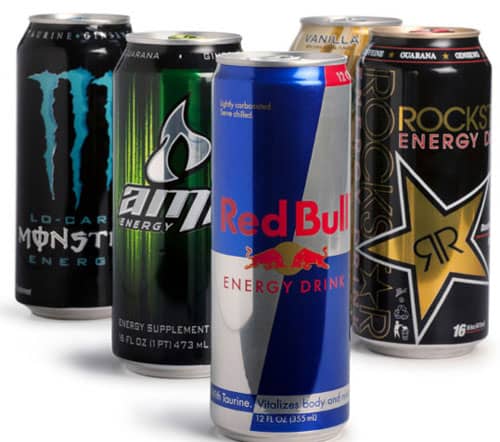 energy drinks